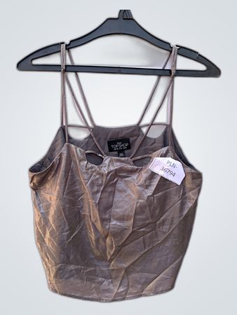 Topshop Gray Cami Top