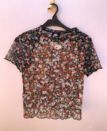 Nike Blouse with Floral Pattern