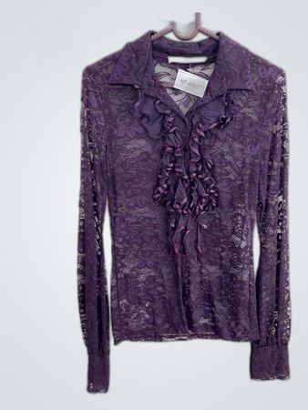 Purple Lace Blouse
