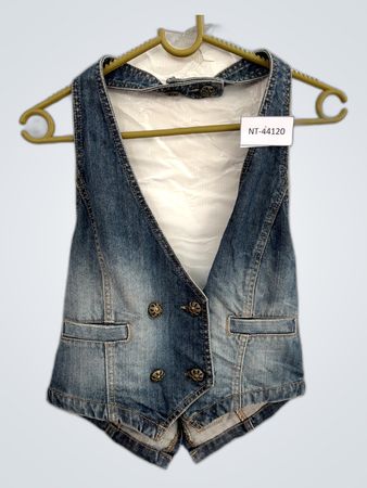 Denim Romper