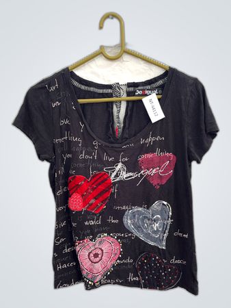 Desigual Printed Graphic T-Shirt
