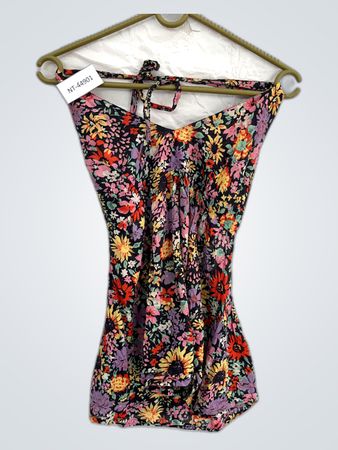 Unbranded Floral Spaghetti Strap Mini Dress