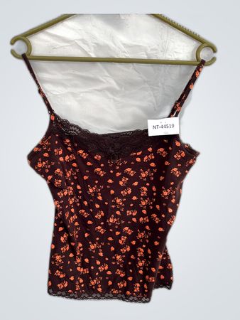 Brown Floral Camisole