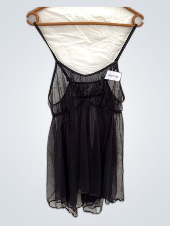 Black Sheer Dress