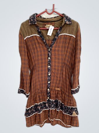 Khajo Plaid Button-Up Shirt