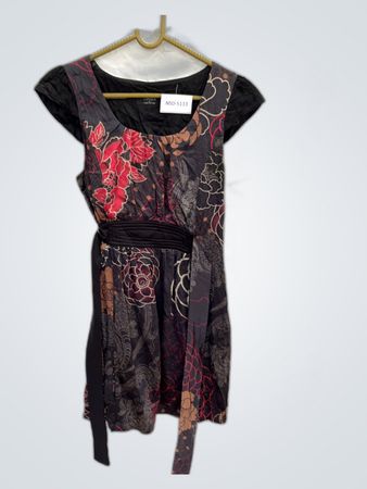 Loops by Robert in Veld Printed Wrap Blouse