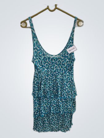 Blue Floral Dress