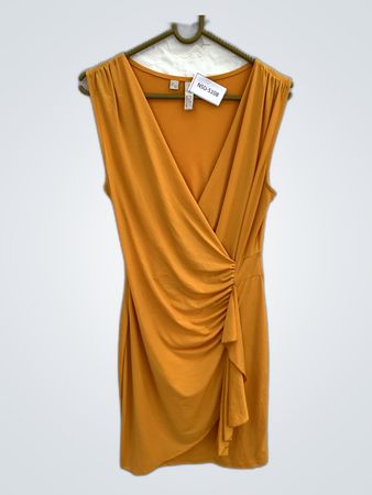 Orange Sleeveless Dress