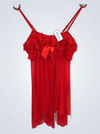 Red Lace Chemise
