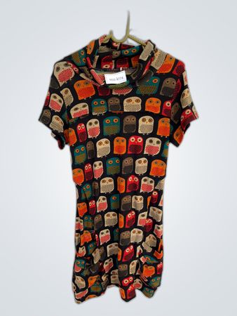 tenki owl print dress