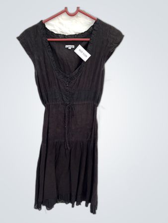 L.A. Blue Rose Black Dress