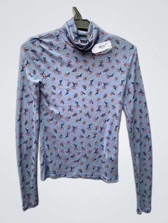 Lindex Floral Turtleneck Sweater