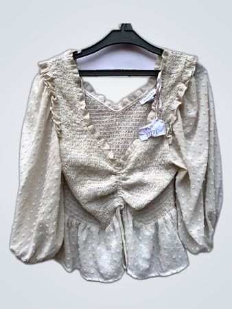 Topshop Ruffle Blouse