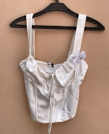 White Beshka Top