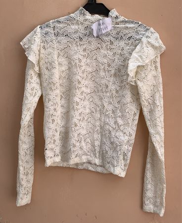 Unbranded Sheer Lace Blouse