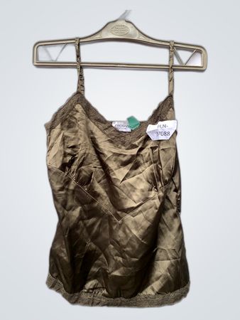 Gold Satin Camisole