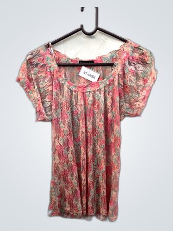 Blind Date Floral Off-The-Shoulder Top