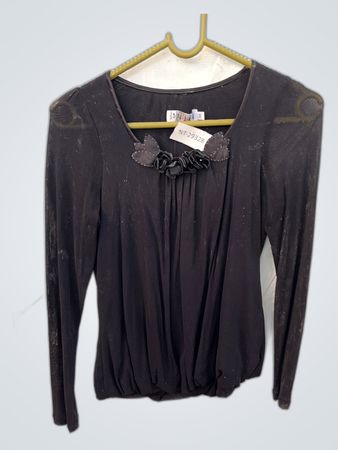Diesel Sheer Black Blouse