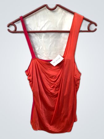 Pianura Draped Sleeveless Blouse