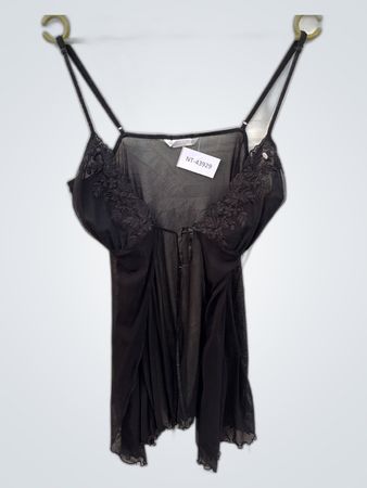 Hunkemoller Black Sleepwear Chemise