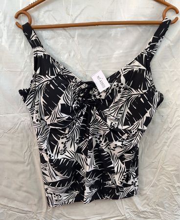 Printed Halter Camisole Top