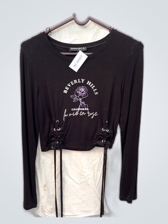 Beverly Hills Graphic Long Sleeve Top