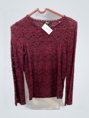 MM Sheer Lace Blouse