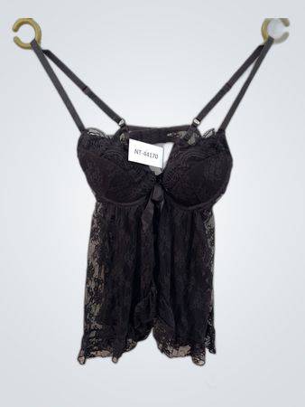 Black Lace Chemise