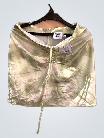 Princess Polly Ruffle Satin Crop Blouse