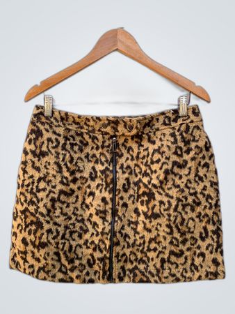 Leopard Print Skirt