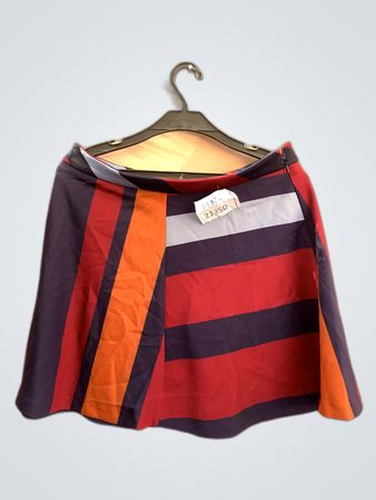 Zara Striped Mini Skirt
