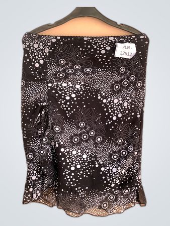 Street One Black Printed Mini Skirt