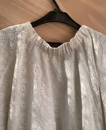 White Lace Blouse