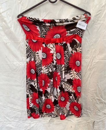 Unbranded Floral Strapless Mini Dress