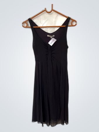 Kookai Black Sleeveless Midi Dress