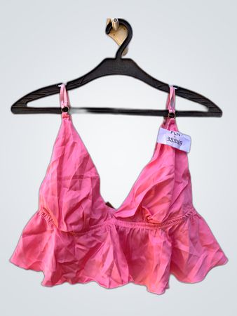 Pink Ruffled Top