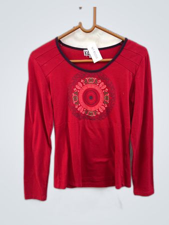 KEAWWA Long Sleeve Printed T-Shirt