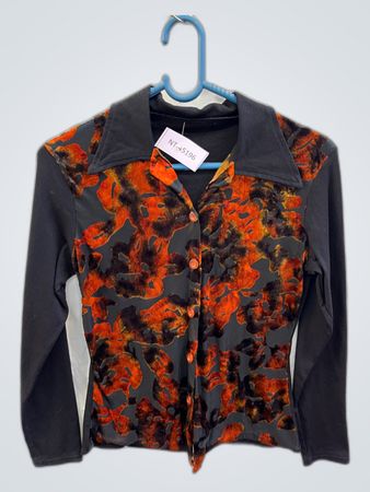 Marks & Spencer Printed Collared Blouse