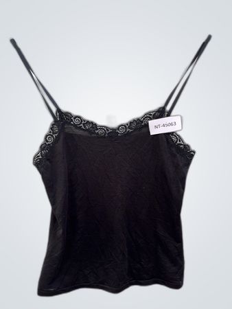 DMart Black Lace Trim Camisole