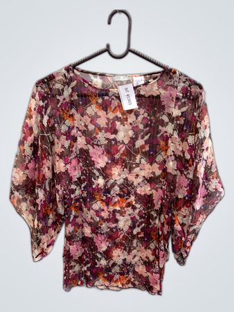 NAF NAF Floral Blouse