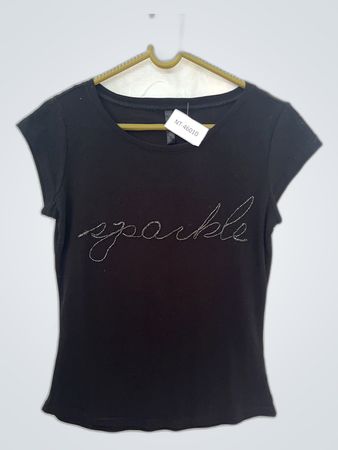 Black Sparkle T-Shirt