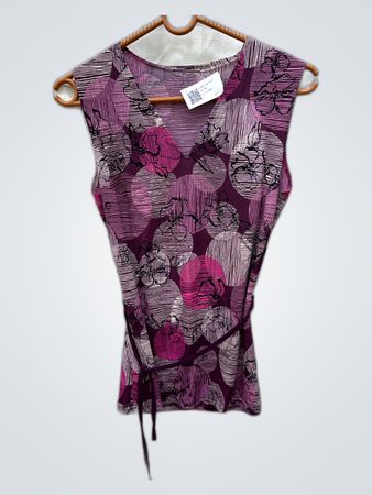 Blouse with Floral Pattern