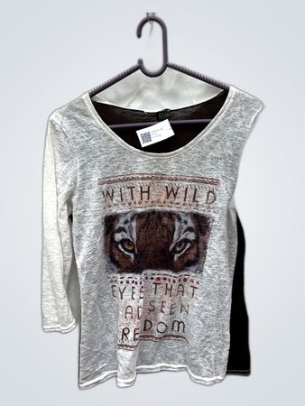 Cache Cache Printed Graphic Blouse