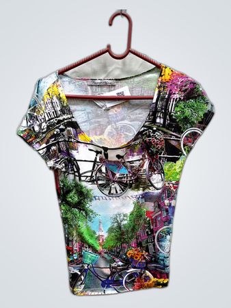Pâtisserie Pétit Printed Blouse