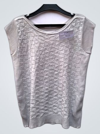 Gray Knit Top