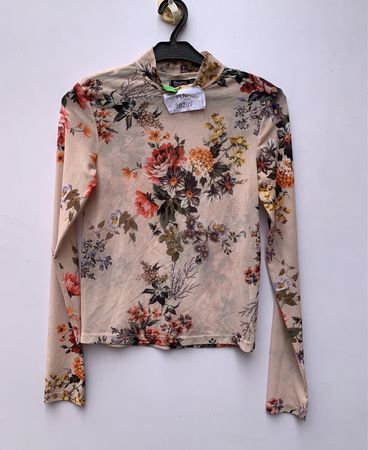 Bershka Floral Blouse
