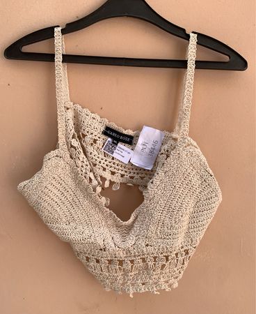 Cameo Rose Crochet Top