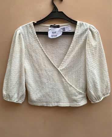 Tally Weijl White Wrap Blouse