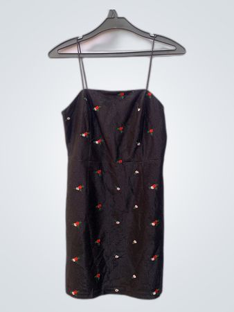 Black Floral Dress