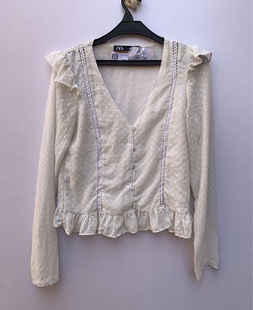Zara Ruffle Blouse